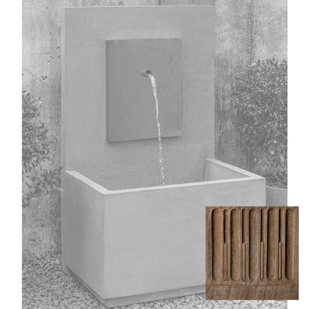 MC-2 Fountain - Corten Steel Face