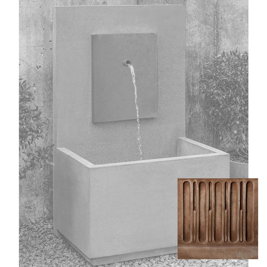 MC-2 Fountain - Corten Steel Face
