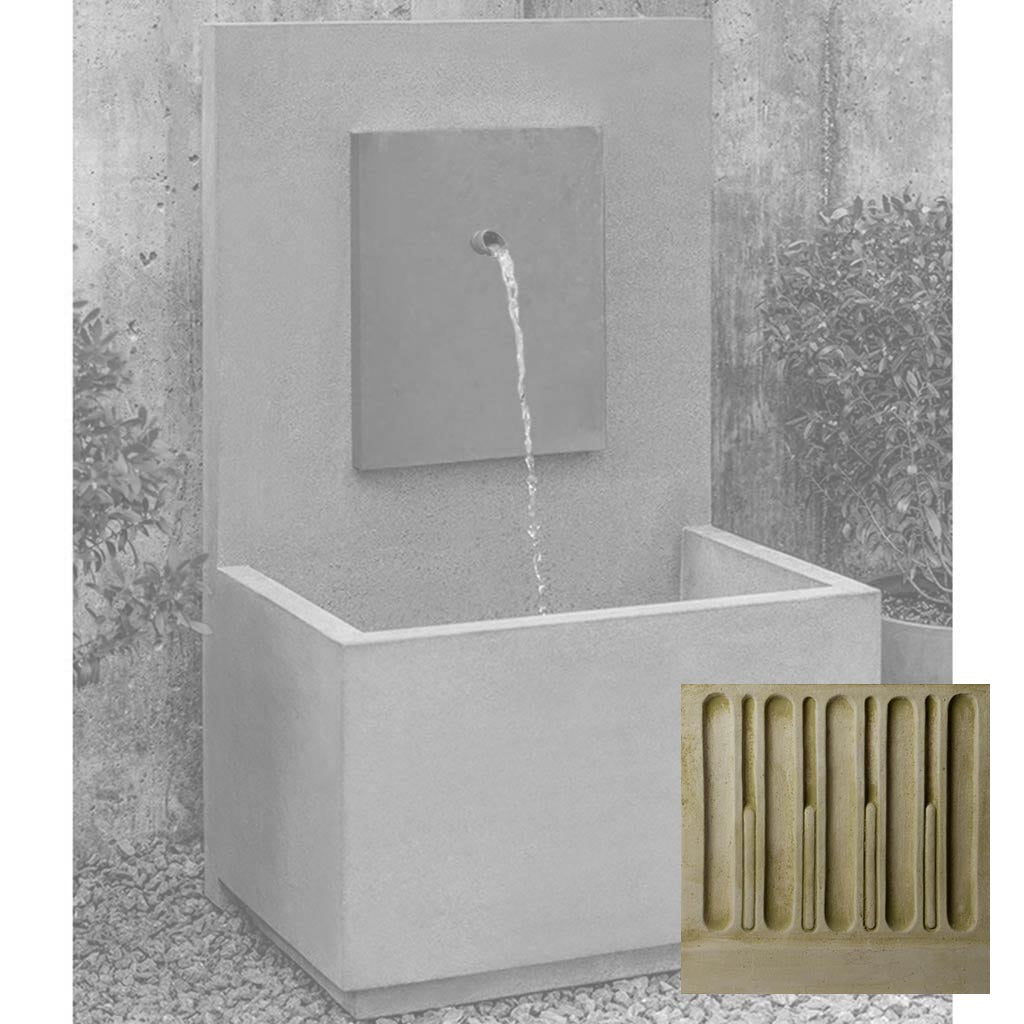 MC-2 Fountain - Corten Steel Face