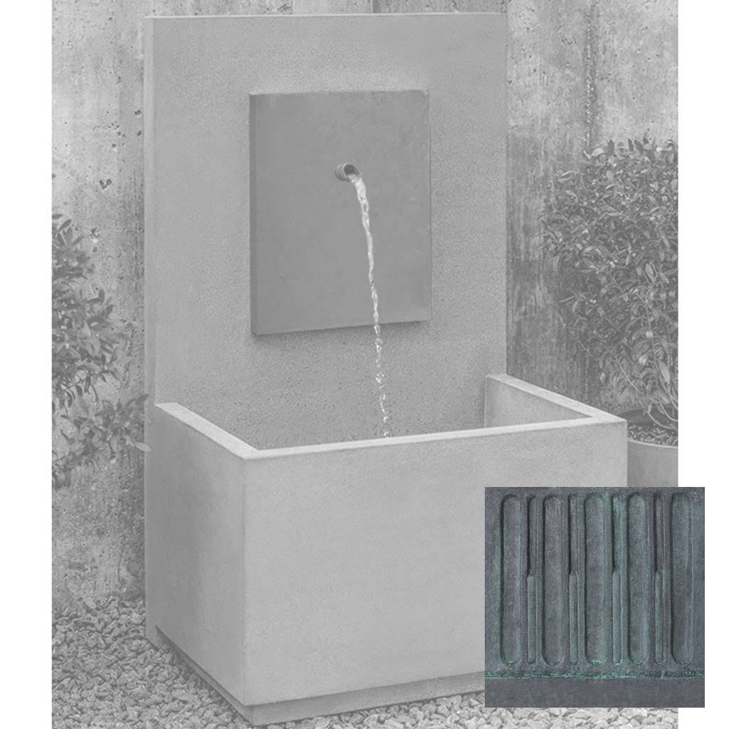 MC-2 Fountain - Corten Steel Face