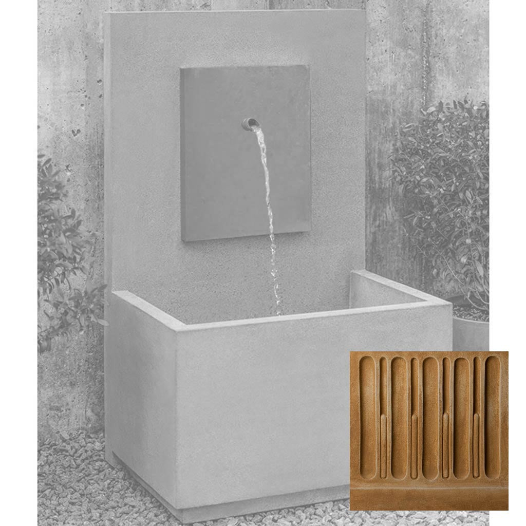 MC-2 Fountain - Corten Steel Face