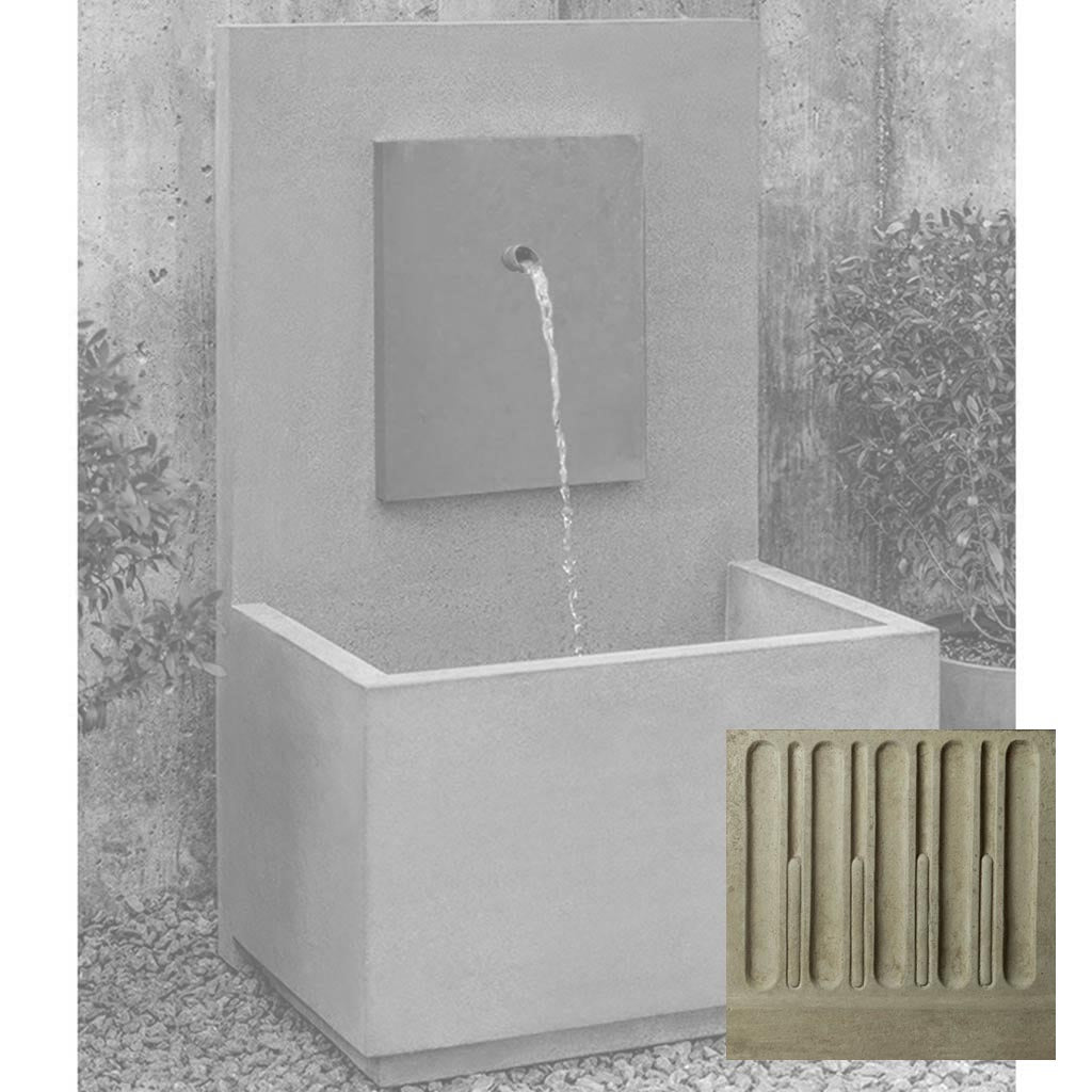 MC-2 Fountain - Corten Steel Face