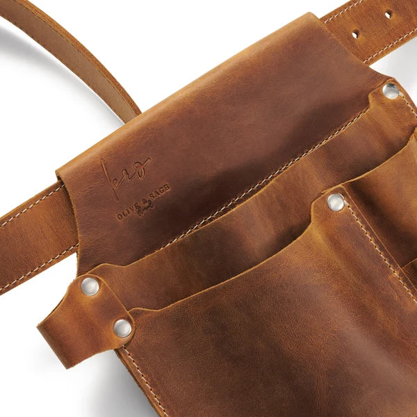 Adjustable Garden Belt — Leather Tool Belt