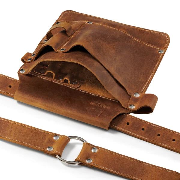 Adjustable Garden Belt — Leather Tool Belt