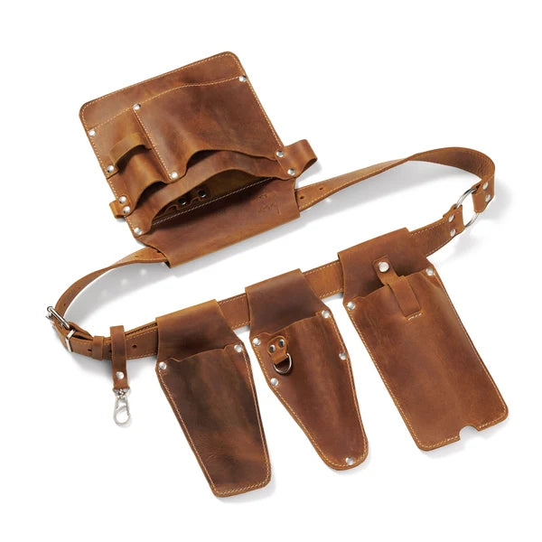 Adjustable Garden Belt — Leather Tool Belt