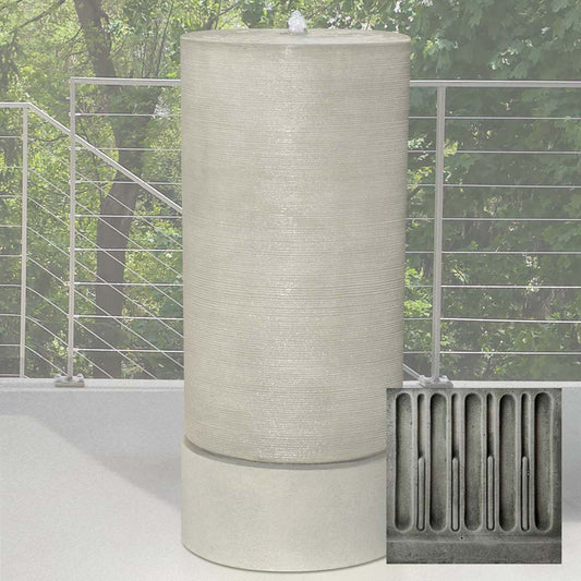 Tall Cylinder Fountain