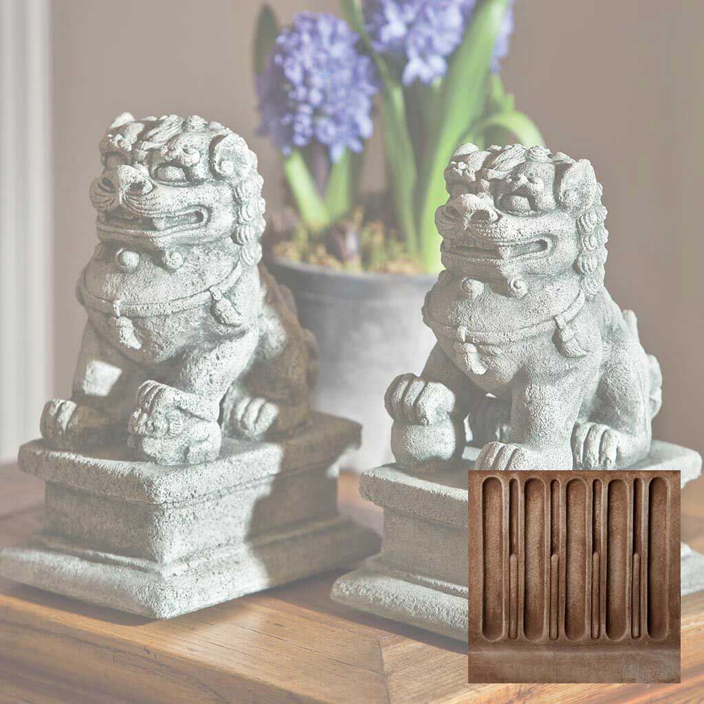 Sm Temple Foo Dog Lt and Rt