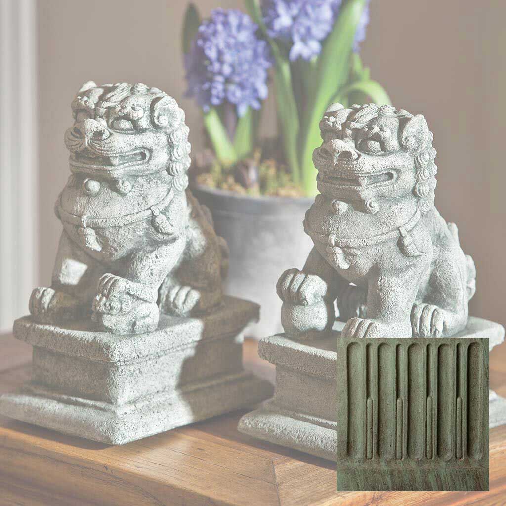 Sm Temple Foo Dog Lt and Rt