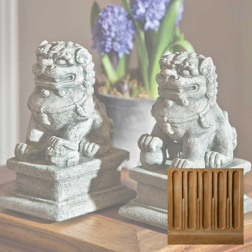 Sm Temple Foo Dog Lt and Rt