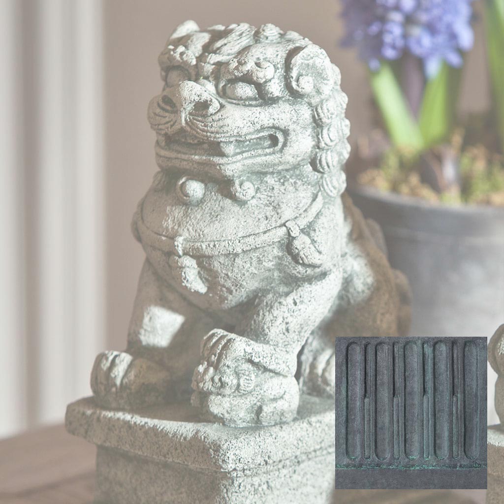 Small Temple Foo Dog Left