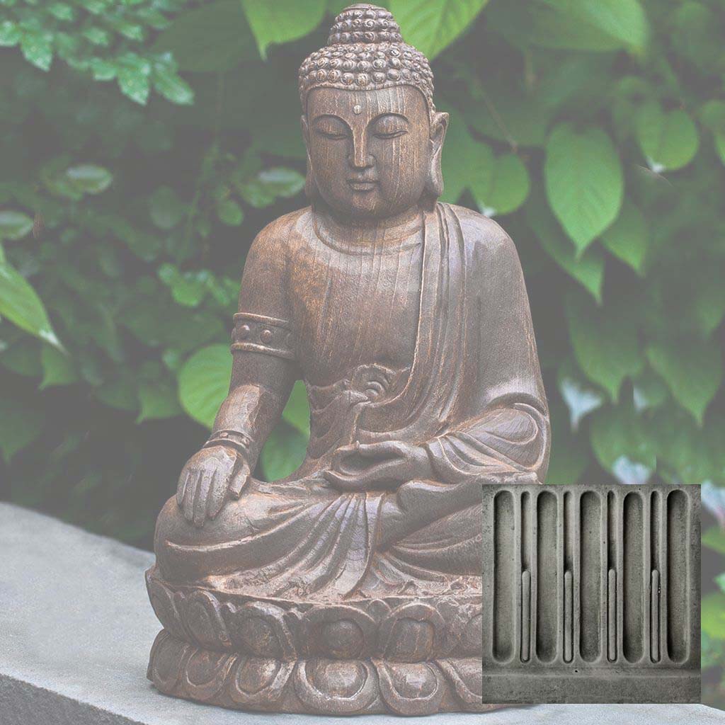 Antique Lotus Buddha