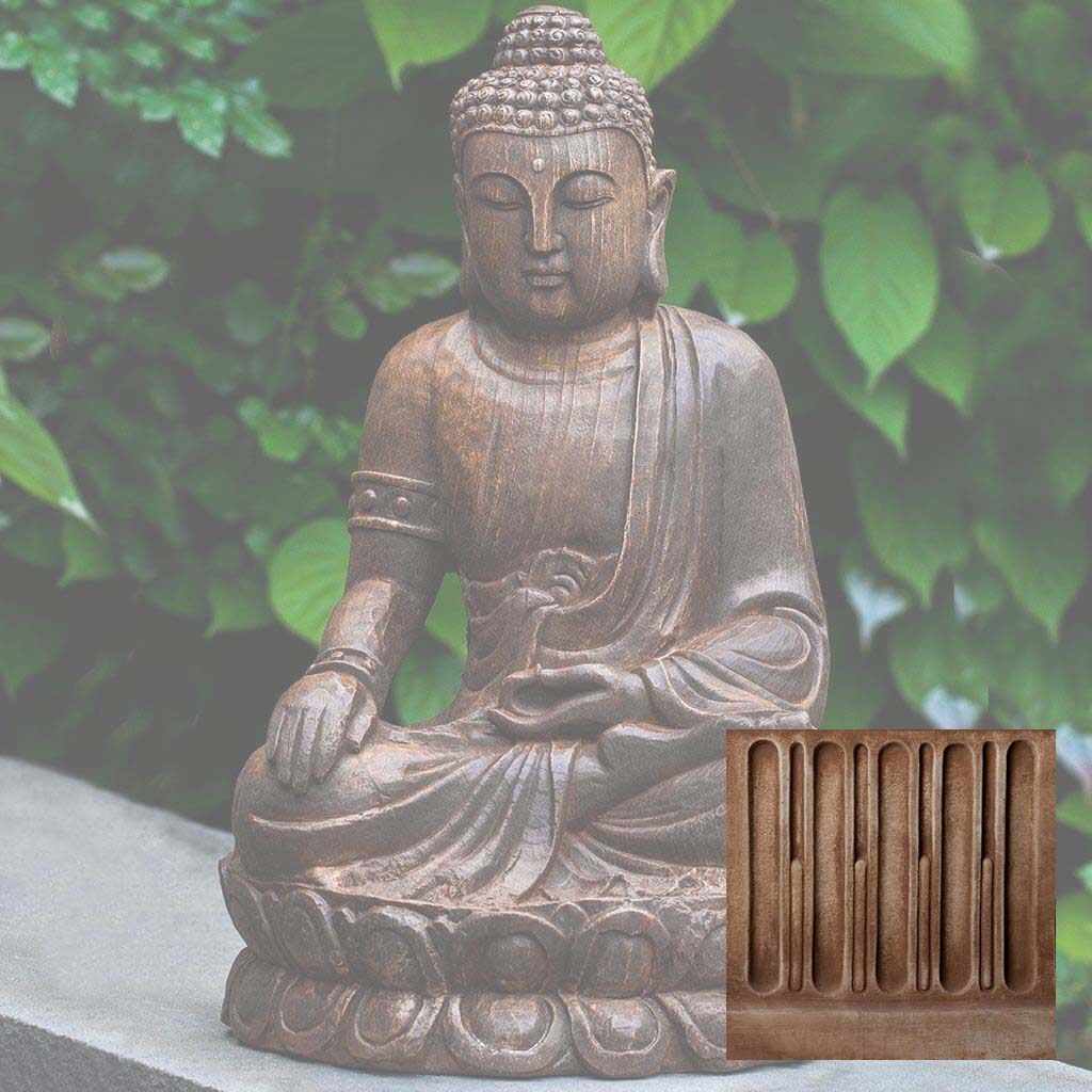 Antique Lotus Buddha