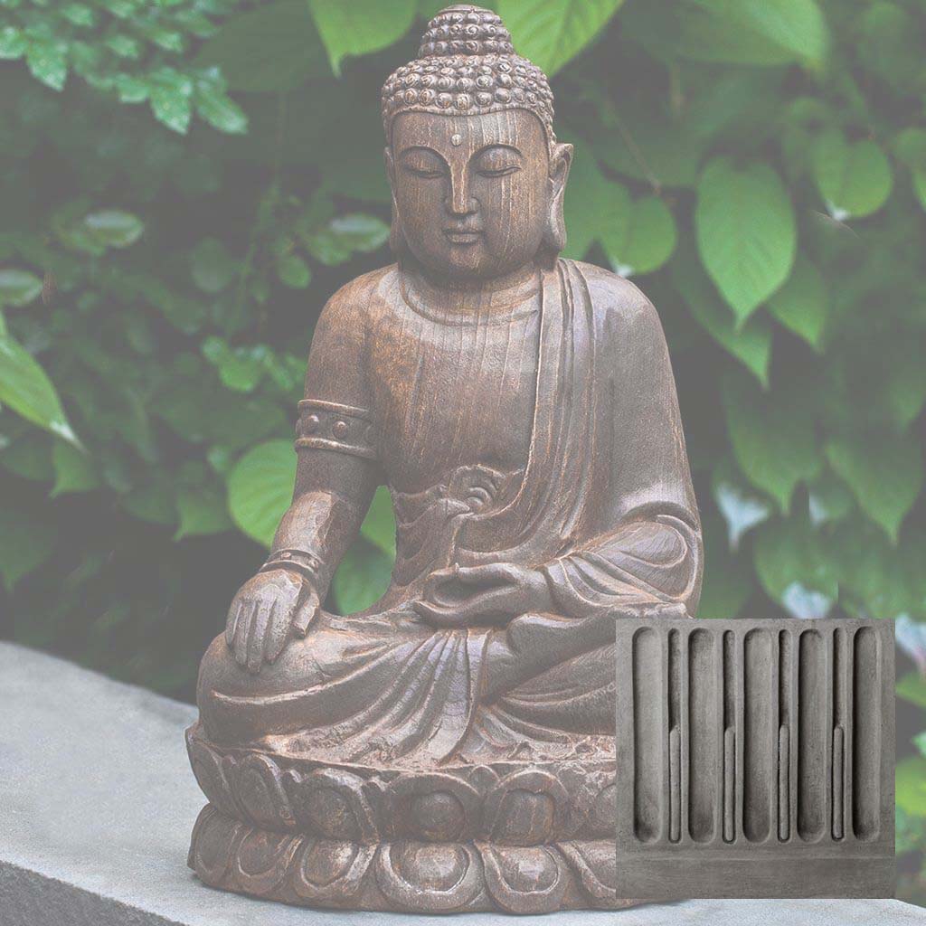 Antique Lotus Buddha
