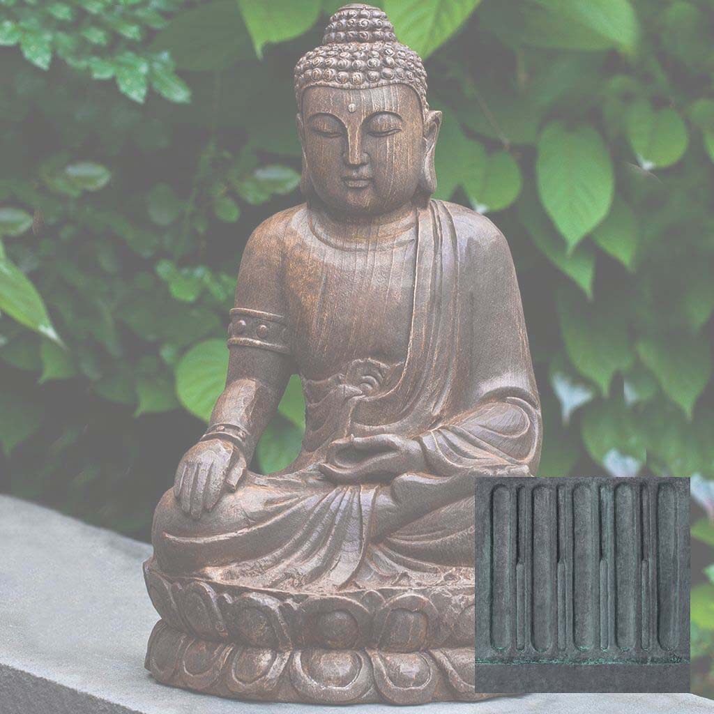 Antique Lotus Buddha