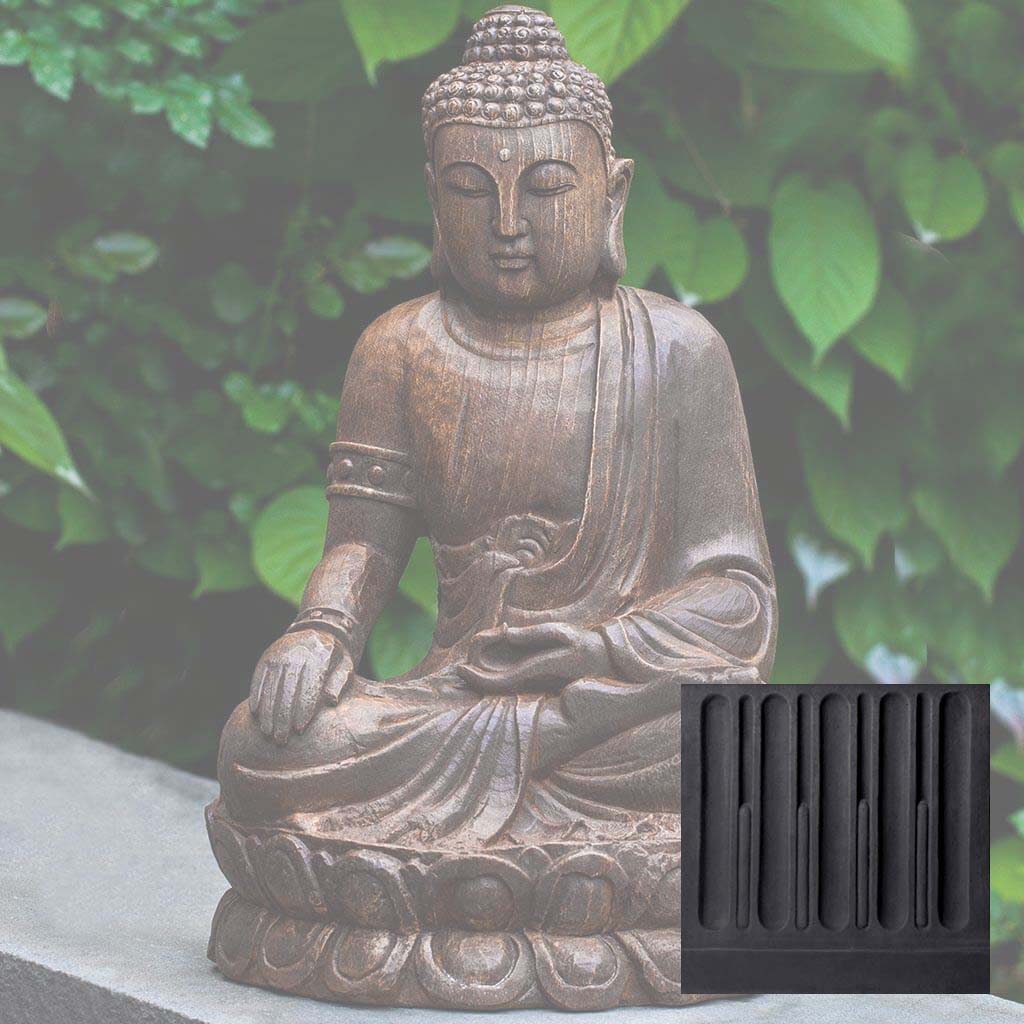 Antique Lotus Buddha