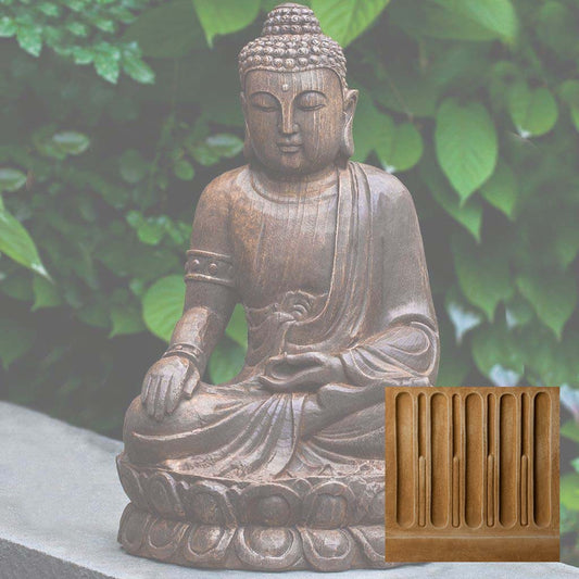 Antique Lotus Buddha