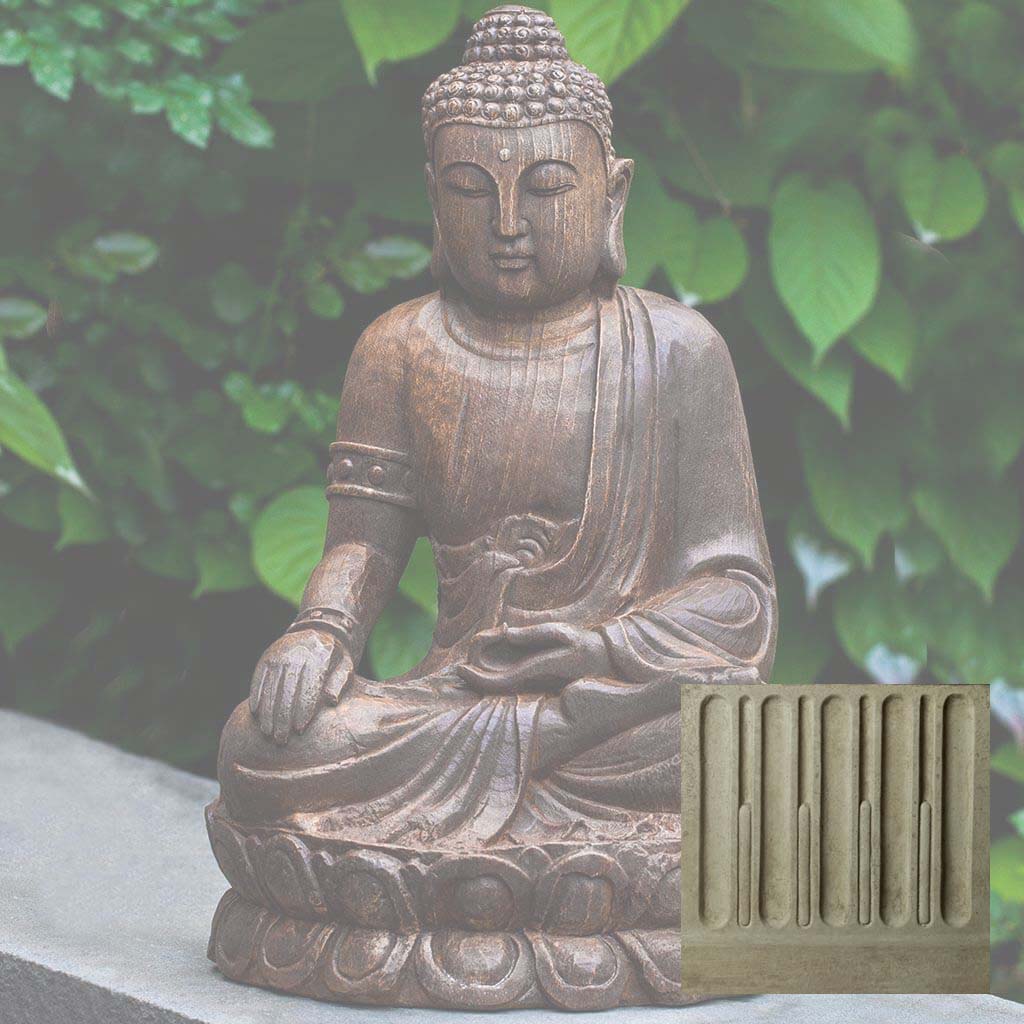 Antique Lotus Buddha