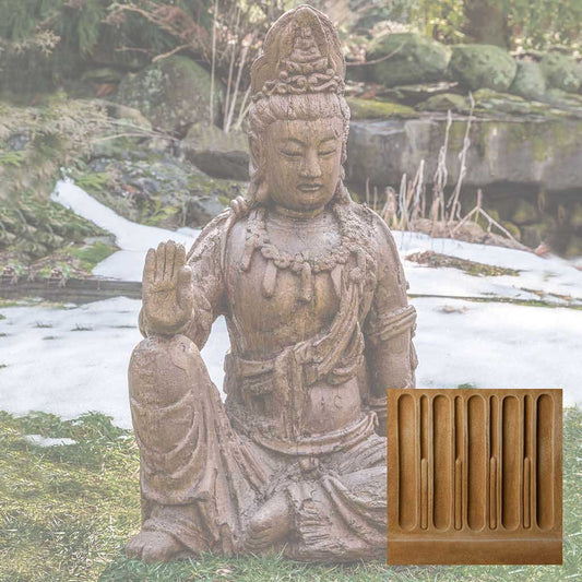 Antique Quan Yin Buddha