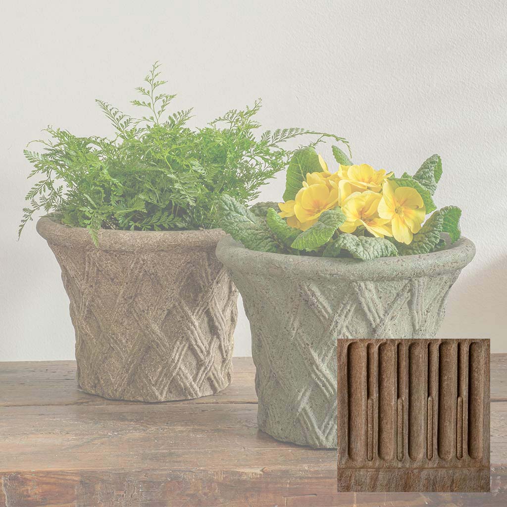 Antique Lattice Planter