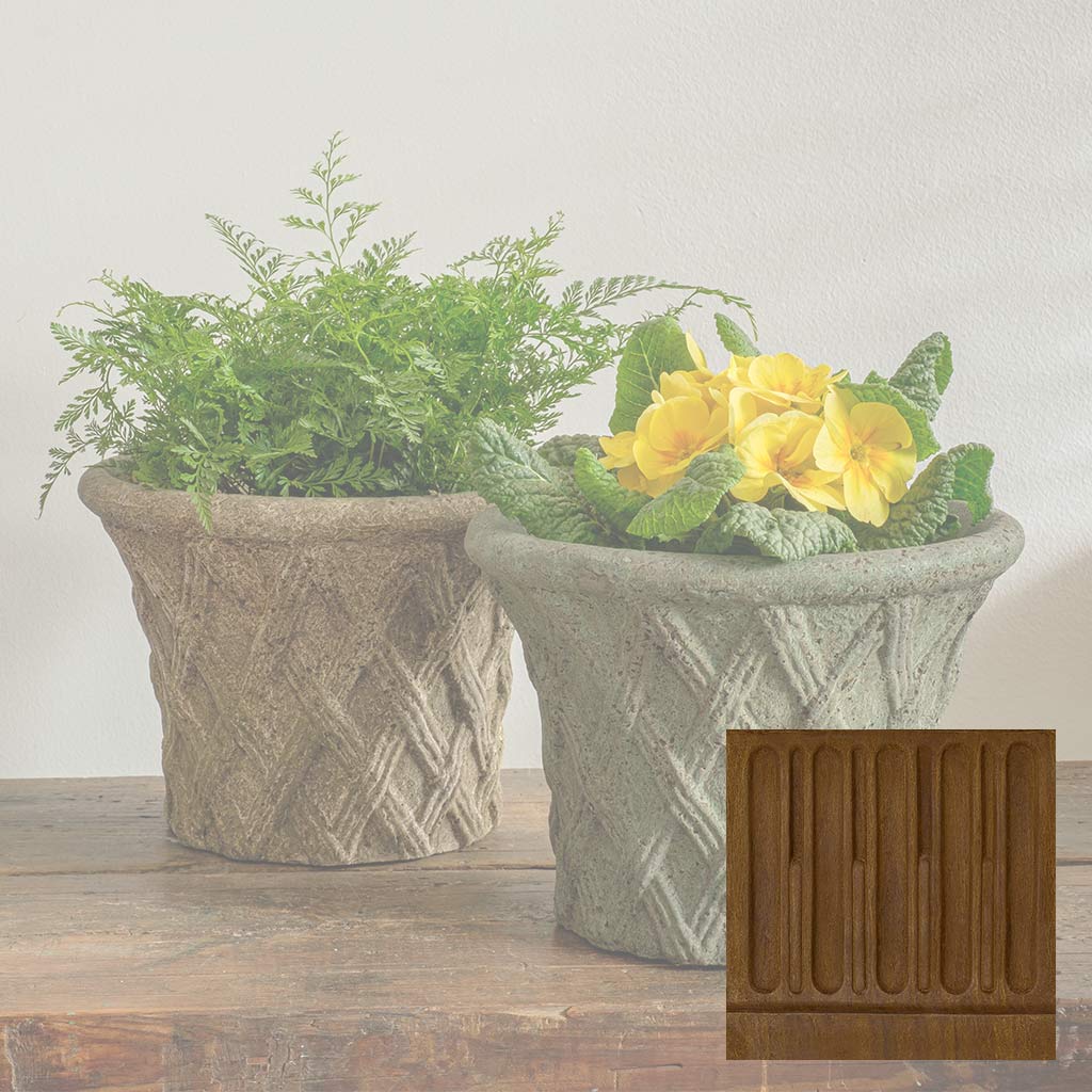 Antique Lattice Planter