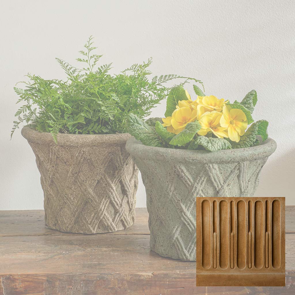 Antique Lattice Planter