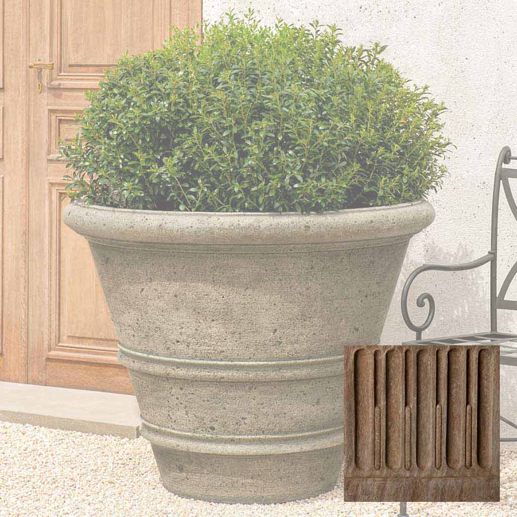 Textured Rolled Rim 40"