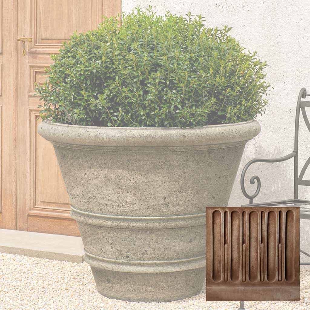 Textured Rolled Rim 40"