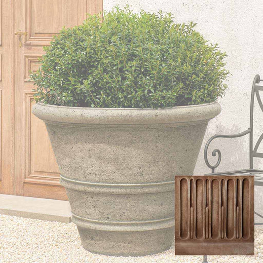 Textured Rolled Rim 40"