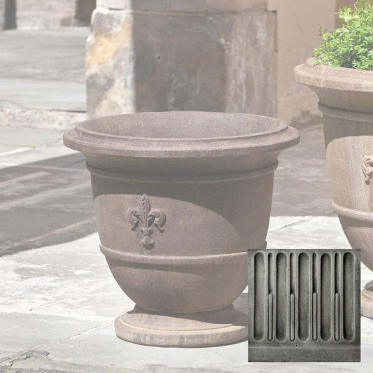 Fleur de Lis Small Urn