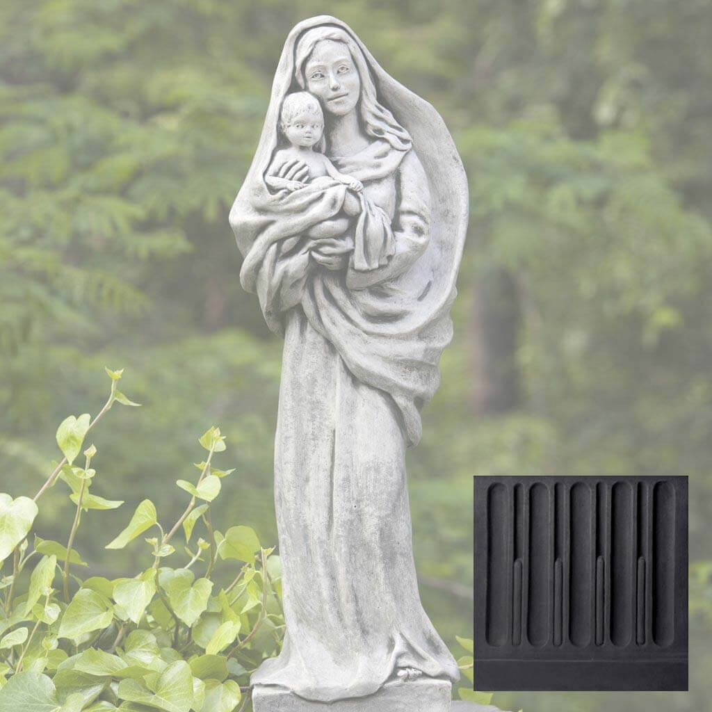 Standing Madonna and Child