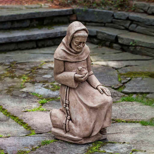 Kneeling St. Francis w/ Bird